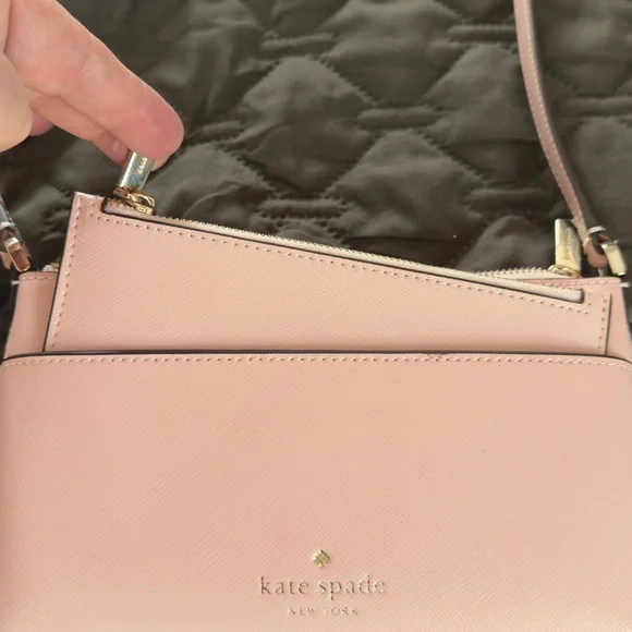 NWOT, Kate Spade Pink Crossbody Bag with thin wallet/card holder - Picture 7 of 9